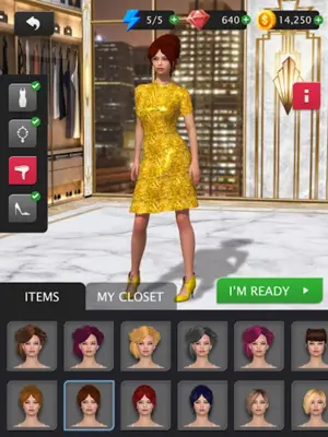 Fashion Makeover Dress Up Game android App screenshot 4