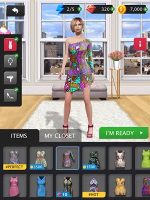 Fashion Makeover Dress Up Game android App screenshot 6